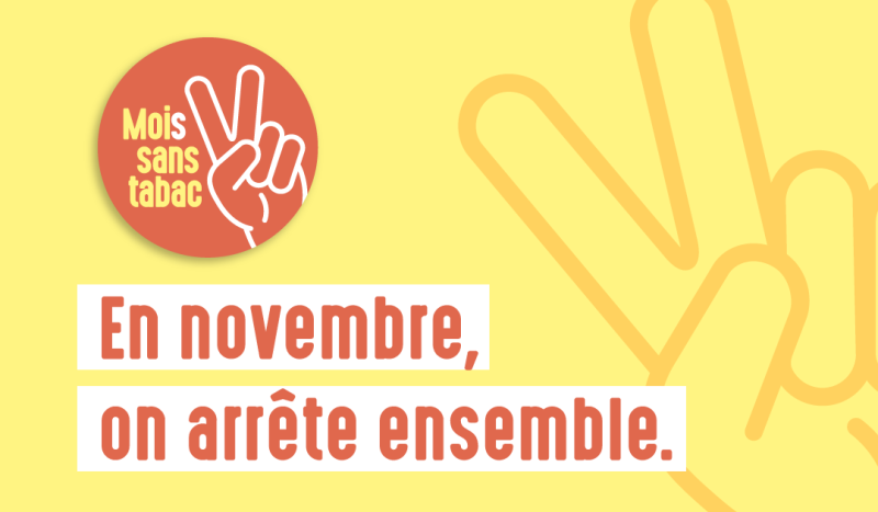 Novembre: Le mois sans tabac